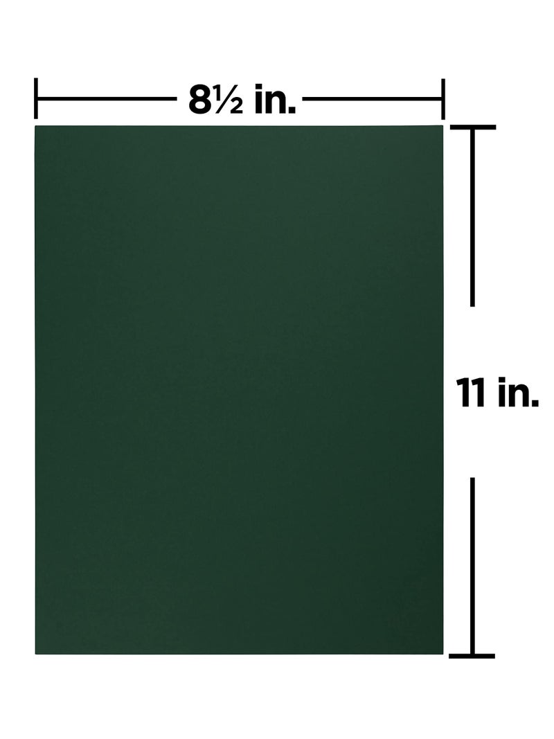 JAM PAPER Matte 28lb Paper - 105 gsm - 8.5 x 11 - Dark Green - 50 Sheets/Pack - Image 3